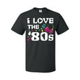 thumbnail image 1 of Inktastic I Love the '80s-musical Notes T-Shirt, 1 of 5