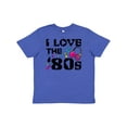 thumbnail image 1 of Inktastic I Love the '80s-musical Notes Youth T-Shirt, 1 of 5