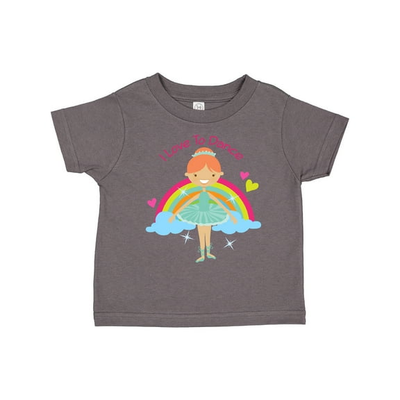 Inktastic I Love to Dance Ballet Girls Toddler T-Shirt