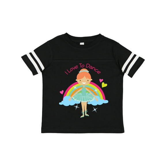 Inktastic I Love to Dance Ballet Girls Toddler T-Shirt