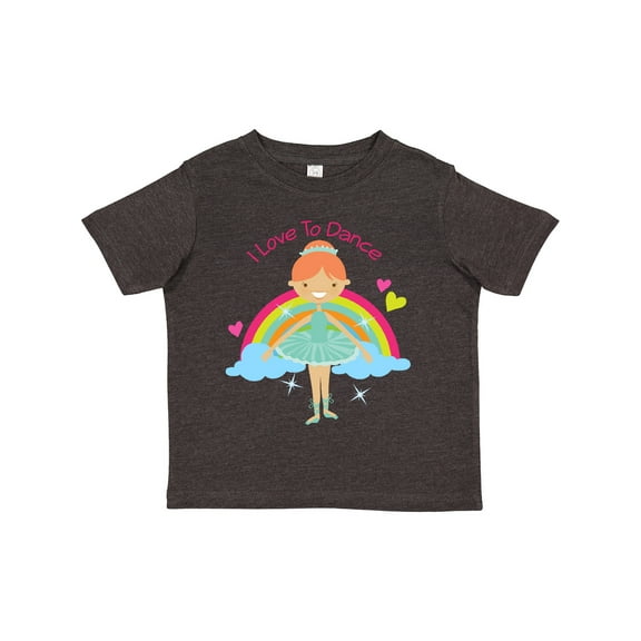 Inktastic I Love to Dance Ballet Girls Toddler T-Shirt