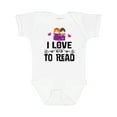 thumbnail image 1 of Inktastic I Love to Read Girls Baby Bodysuit, 1 of 5