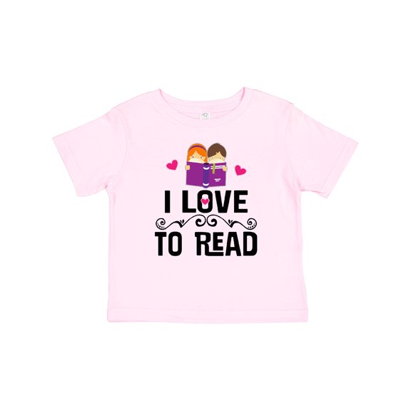 Inktastic I Love to Read Girls Baby T-Shirt