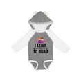 thumbnail image 1 of Inktastic I Love to Read Girls Long Sleeve Baby Bodysuit, 1 of 5