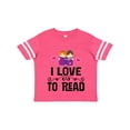 thumbnail image 1 of Inktastic I Love to Read Girls Toddler T-Shirt, 1 of 5