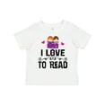 thumbnail image 1 of Inktastic I Love to Read Girls Toddler T-Shirt, 1 of 5