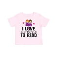 thumbnail image 1 of Inktastic I Love to Read Girls Toddler T-Shirt, 1 of 5