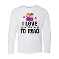 thumbnail image 1 of Inktastic I Love to Read Long Sleeve Youth T-Shirt, 1 of 5