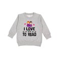 thumbnail image 1 of Inktastic I Love to Read Toddler Sweatshirt, 1 of 4
