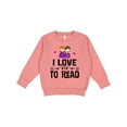 thumbnail image 1 of Inktastic I Love to Read Toddler Sweatshirt, 1 of 4