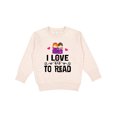thumbnail image 1 of Inktastic I Love to Read Toddler Sweatshirt, 1 of 4
