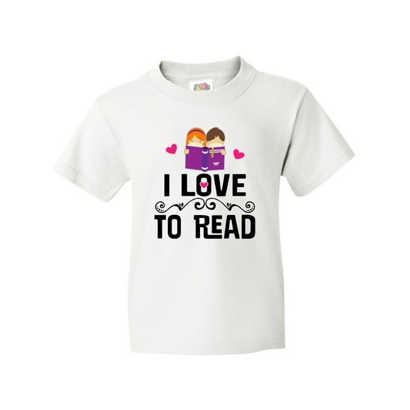 Inktastic I Love to Read Youth T-Shirt