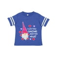 thumbnail image 1 of Inktastic I Luv You Gnome Matter What with Gnome and Hearts Boys or Girls Toddler T-Shirt, 1 of 5