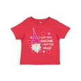 thumbnail image 1 of Inktastic I Luv You Gnome Matter What with Gnome and Hearts Boys or Girls Toddler T-Shirt, 1 of 5