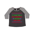 thumbnail image 1 of Inktastic I Make This Ugly Christmas Sweater Look Good Women's Plus Size T-Shirt, 1 of 5