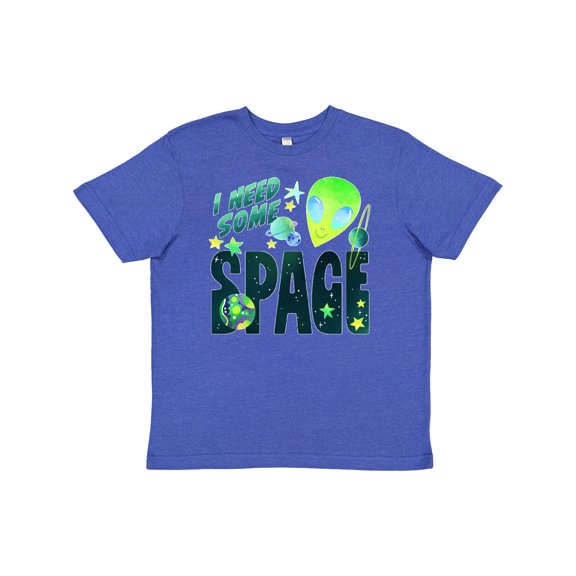 Inktastic I Need Some Space Cute Alien Youth T-Shirt