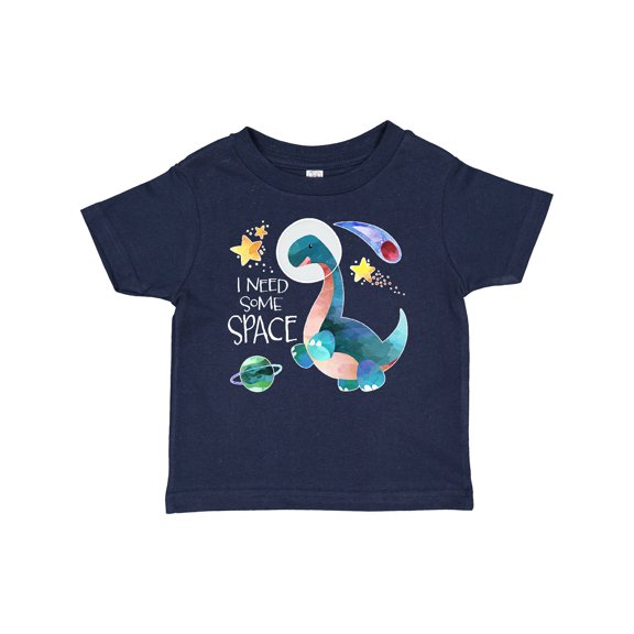 Inktastic I Need Some Space Dinosaur Astronaut with Stars and Planet Boys or Girls Baby T-Shirt
