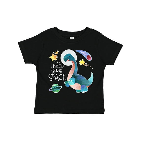 Inktastic I Need Some Space Dinosaur Astronaut with Stars and Planet Boys or Girls Toddler T-Shirt