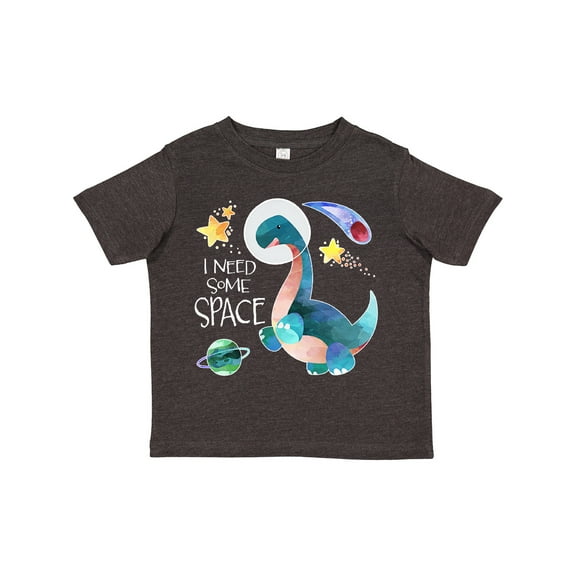 Inktastic I Need Some Space Dinosaur Astronaut with Stars and Planet Boys or Girls Toddler T-Shirt