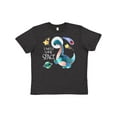 thumbnail image 1 of Inktastic I Need Some Space Dinosaur Astronaut with Stars and Planet Youth T-Shirt, 1 of 5