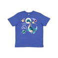 thumbnail image 1 of Inktastic I Need Some Space Dinosaur Astronaut with Stars and Planet Youth T-Shirt, 1 of 5