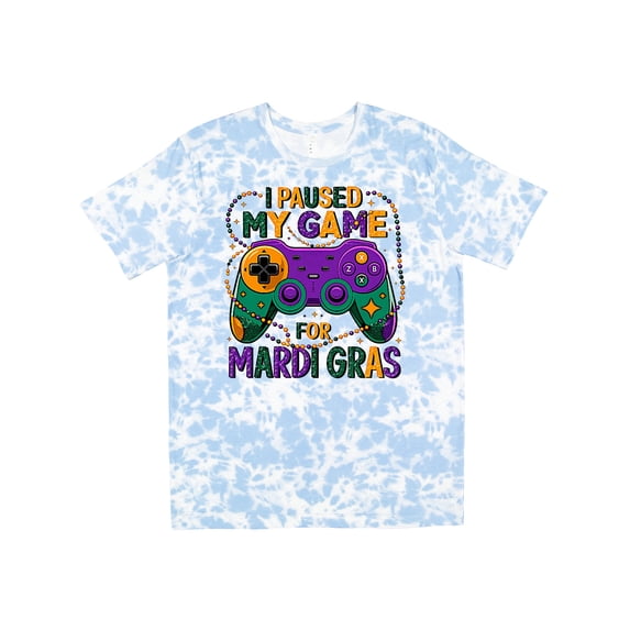 Inktastic I Paused My Game for Mardi Gras Gaming T-Shirt