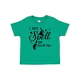 thumbnail image 1 of Inktastic I Put a Spell on Oma and Opa Witch Hat and Broom Boys or Girls Baby T-Shirt, 1 of 5
