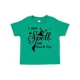 thumbnail image 1 of Inktastic I Put a Spell on Oma and Opa Witch Hat and Broom Boys or Girls Toddler T-Shirt, 1 of 5
