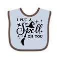 thumbnail image 1 of Inktastic I Put a Spell on You Halloween Magic Boys or Girls Baby Bib, 1 of 4