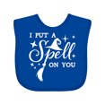 thumbnail image 1 of Inktastic I Put a Spell on You Halloween Magic Boys or Girls Baby Bib, 1 of 4