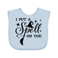 thumbnail image 1 of Inktastic I Put a Spell on You Halloween Magic Boys or Girls Baby Bib, 1 of 4