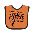 thumbnail image 1 of Inktastic I Put a Spell on You Halloween Magic Boys or Girls Baby Bib, 1 of 4