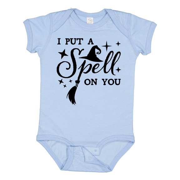 Inktastic I Put a Spell on You Halloween Magic Boys or Girls Baby Bodysuit