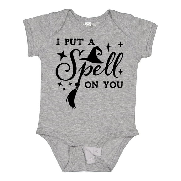 Inktastic I Put a Spell on You Halloween Magic Boys or Girls Baby Bodysuit