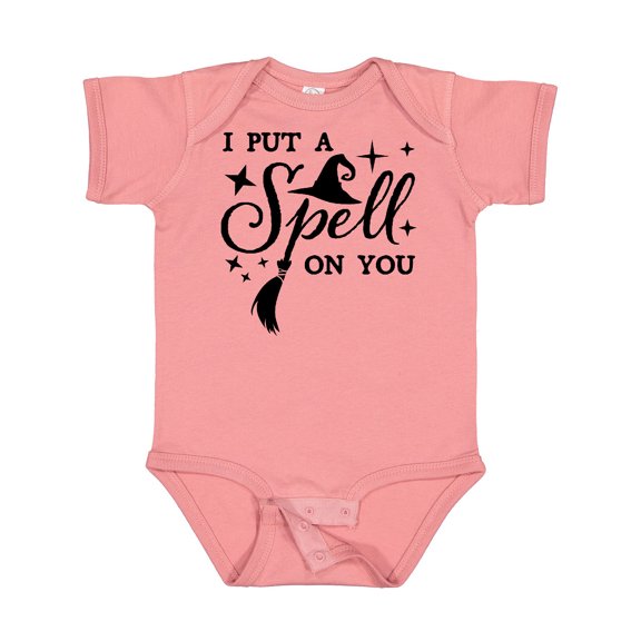 Inktastic I Put a Spell on You Halloween Magic Boys or Girls Baby Bodysuit