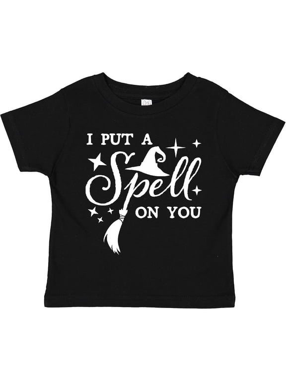 I Put a Spell on You Halloween Magic Boys or Girls Toddler T-Shirt