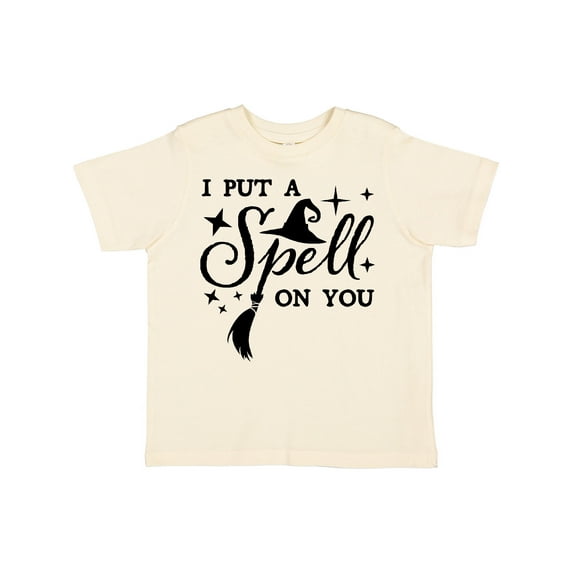 Inktastic I Put a Spell on You Halloween Magic Boys or Girls Toddler T-Shirt