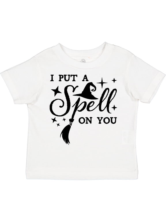 I Put a Spell on You Halloween Magic Boys or Girls Toddler T-Shirt