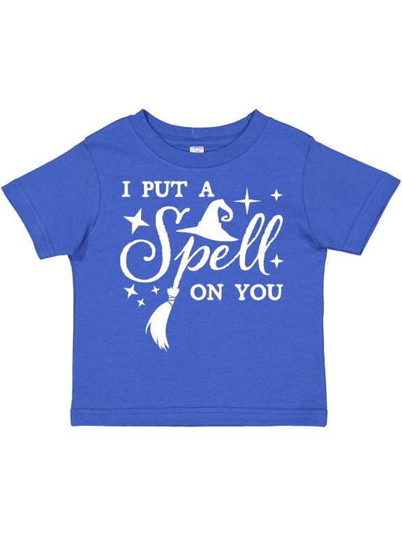 I Put a Spell on You Halloween Magic Boys or Girls Toddler T-Shirt