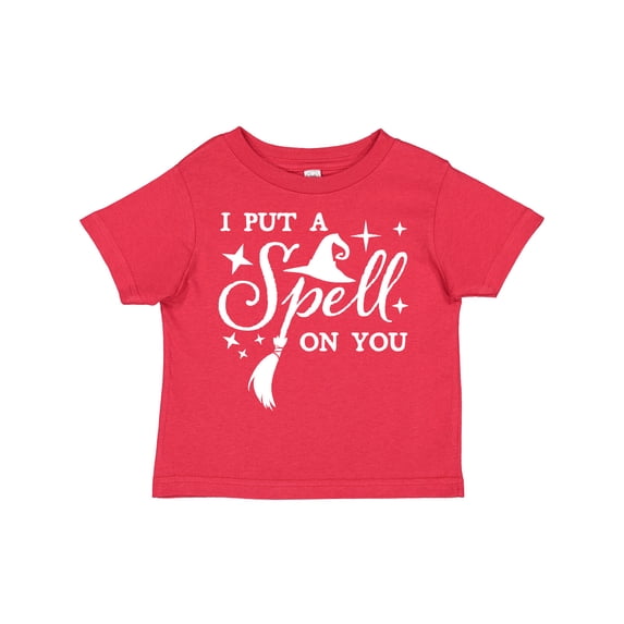 Inktastic I Put a Spell on You Halloween Magic Boys or Girls Toddler T-Shirt