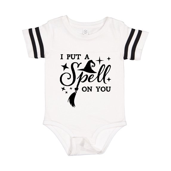 Inktastic I Put a Spell on You- Halloween Magic Gift Baby Boy or Baby Girl Bodysuit