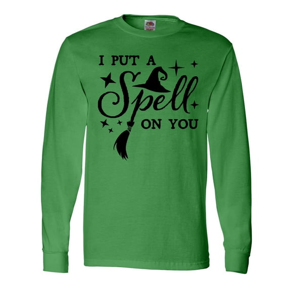 Inktastic I Put a Spell on You- Halloween Magic Long Sleeve T-Shirt