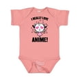 thumbnail image 1 of Inktastic I Really Love Anime with Cute Anime Cat and Hearts Boys or Girls Baby Bodysuit, 1 of 5