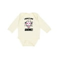 thumbnail image 1 of Inktastic I Really Love Anime with Cute Anime Cat and Hearts Boys or Girls Long Sleeve Baby Bodysuit, 1 of 5