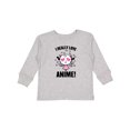 thumbnail image 1 of Inktastic I Really Love Anime with Cute Anime Cat and Hearts Boys or Girls Long Sleeve Toddler T-Shirt, 1 of 5