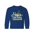 thumbnail image 1 of Inktastic I Rock This Extra Chromosome Down Syndrome Awareness Long Sleeve Youth T-Shirt, 1 of 5