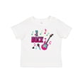 thumbnail image 1 of Inktastic I Rock with Guitar Microphone and Music Notes Boys or Girls Baby T-Shirt, 1 of 5