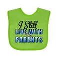 thumbnail image 1 of Inktastic I Still Live with My Parents Baby Funny Boys or Girls Baby Bib, 1 of 4