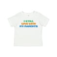 thumbnail image 1 of Inktastic I Still Live with My Parents Boys or Girls Toddler T-Shirt, 1 of 5