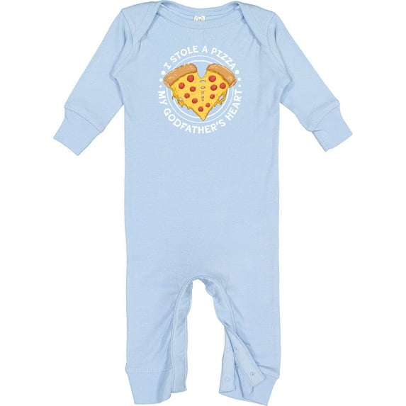 Inktastic I Stole a Pizza My Godfather's Heart Baby Romper Coveralls